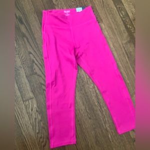 Tek Gear Capri High Rise leggings - Hot Pink - Size Small